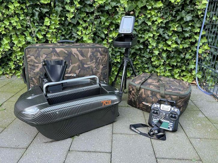 Tele vis voer boot karper RT4, Watersport en Boten, Hengelsport | Algemeen, Zo goed als nieuw, Ophalen