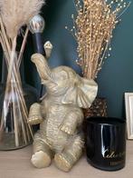 Bureaulamp gouden olifant, Minder dan 50 cm, Ophalen of Verzenden, Zo goed als nieuw