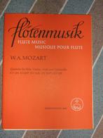 Mozart KV 285, quatuor flûte, violon, violoncelle, alto.Nouv, Musique & Instruments, Partitions, Violon ou Alto, Artiste ou Compositeur