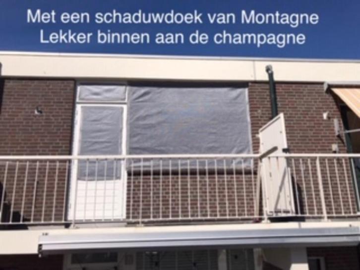 Veranda schaduwdoek gaasdoek, winddoek, zondoek, Tuin en Terras, Schaduwdoeken, Nieuw, Ophalen of Verzenden