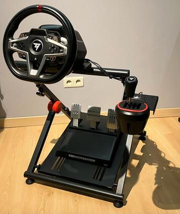 Stand voor simulatie stuur, pedalen en shifter te monteren beschikbaar voor biedingen