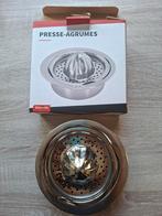 Citruspers, roestvrijstalen fruitpers, Ophalen, Zo goed als nieuw