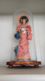 Japans beeldje onder stolp, Ophalen