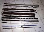 16 ceinturen riemen in pvc/leder zwarte bruine 1 a 2€/stuk, Ophalen of Verzenden, Gedragen