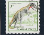 LOSSE  ZEGEL  HONGARIJE -  Tarbosaurus, Dier of Natuur, Verzenden, Gestempeld
