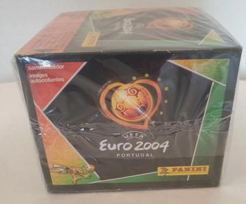 Euro 2004 volledige doos Panini Ronaldo Rookie 