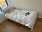 Ikea  - Askvoll - Bedframe en lattenbodem, Ophalen, Gebruikt, 90 cm, Eenpersoons