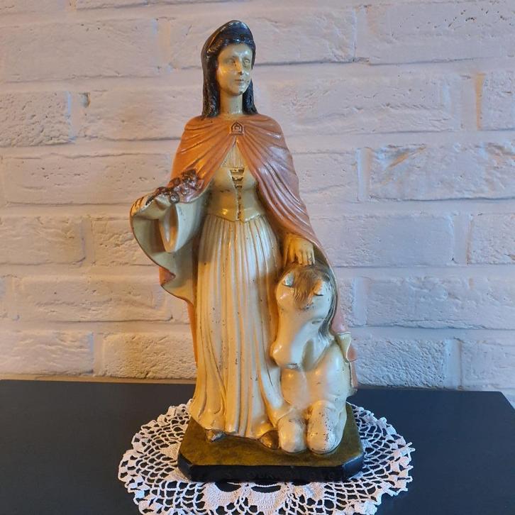 zeer oud heiligenbeeld, Antiek en Kunst, Antiek | Religieuze voorwerpen, Ophalen