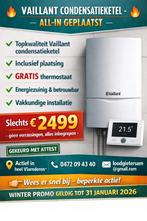 Vaillant geplaatst en gekeurd voor €2499!! #loodgieter, Doe-het-zelf en Bouw, Ophalen, Nieuw