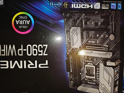 Asus Prime Z590-p Wifi, Computers en Software, Moederborden, Gebruikt, Intel, DDR4, Ophalen