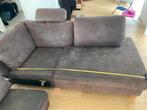 Sofa, bruin, gratis, Huis en Inrichting, Ophalen, 250 tot 300 cm, Gebruikt, Hoekbank