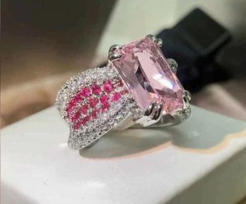 Bague zrgt 925 , pierre ruby beschikbaar voor biedingen