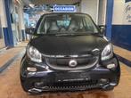 Smart 1.0i 61 pk 2016 lederen Airco carbondak, Auto's, Smart, 116 g/km, Achterwielaandrijving, Zwart, Leder