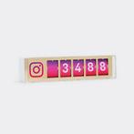 5-digit Smiirl Instagram Counter, Enlèvement ou Envoi, Comme neuf