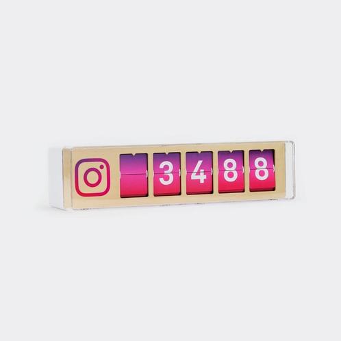 5-digit Smiirl Instagram Counter, Informatique & Logiciels, Ordinateurs & Logiciels Autre, Comme neuf, Enlèvement ou Envoi