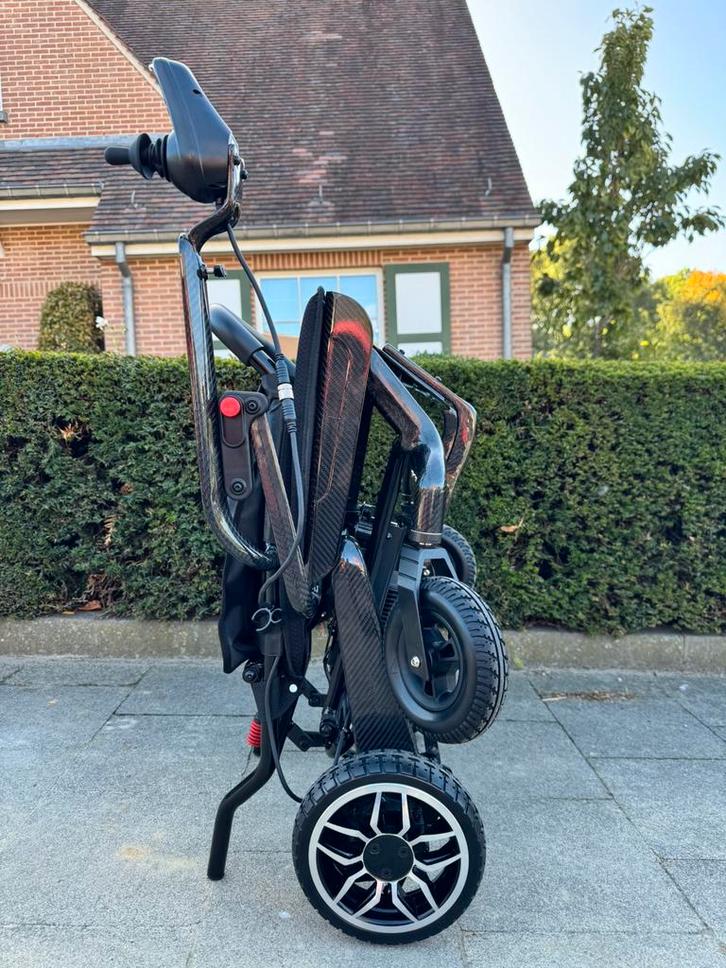 Lichtgewicht Carbon Elektrische Rolstoel invalide rolwagen, Diversen, Rolstoelen, Nieuw, Elektrische rolstoel, Inklapbaar, Ophalen of Verzenden