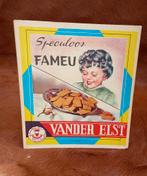 vintage karton reclamebord speculoos Vander Elst, Verzamelen, Merken en Reclamevoorwerpen, Ophalen of Verzenden, Zo goed als nieuw