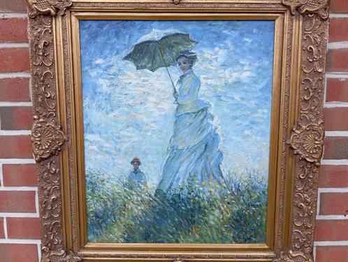 Claude Monet oud schilderij Kersten Georg, Antiek en Kunst, Kunst | Schilderijen | Klassiek, Ophalen of Verzenden