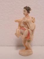 netsuke érotique - okimono, Enlèvement ou Envoi