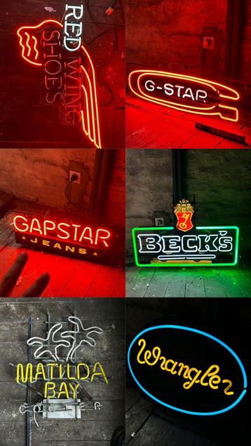 Vintage neon verlichting  beschikbaar voor biedingen