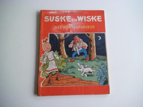 Suske en Wiske 45 Het hondenparadijs Eerste druk 1962, Boeken, Stripverhalen, Gelezen, Eén stripboek, Ophalen of Verzenden