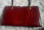 Vintage handtas, Handtassen en Accessoires, Tassen | Damestassen, Ophalen of Verzenden, Gebruikt, Zwart, Handtas