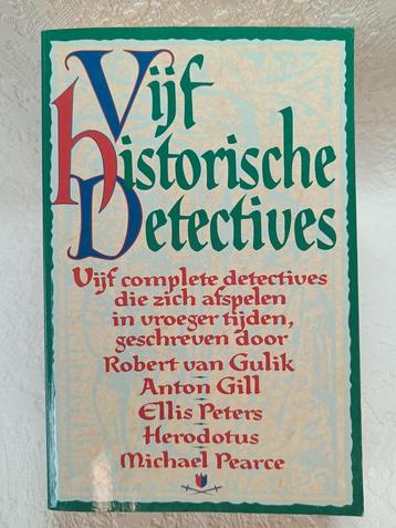 Vijf historische detectives, Herodotus e.a., Envoi, Comme neuf, Diverse auteurs