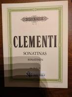 Clementi sonatinas opp. 36,37,38 piano, Boeken, Muziek, Ophalen of Verzenden, Nieuw, Instrument