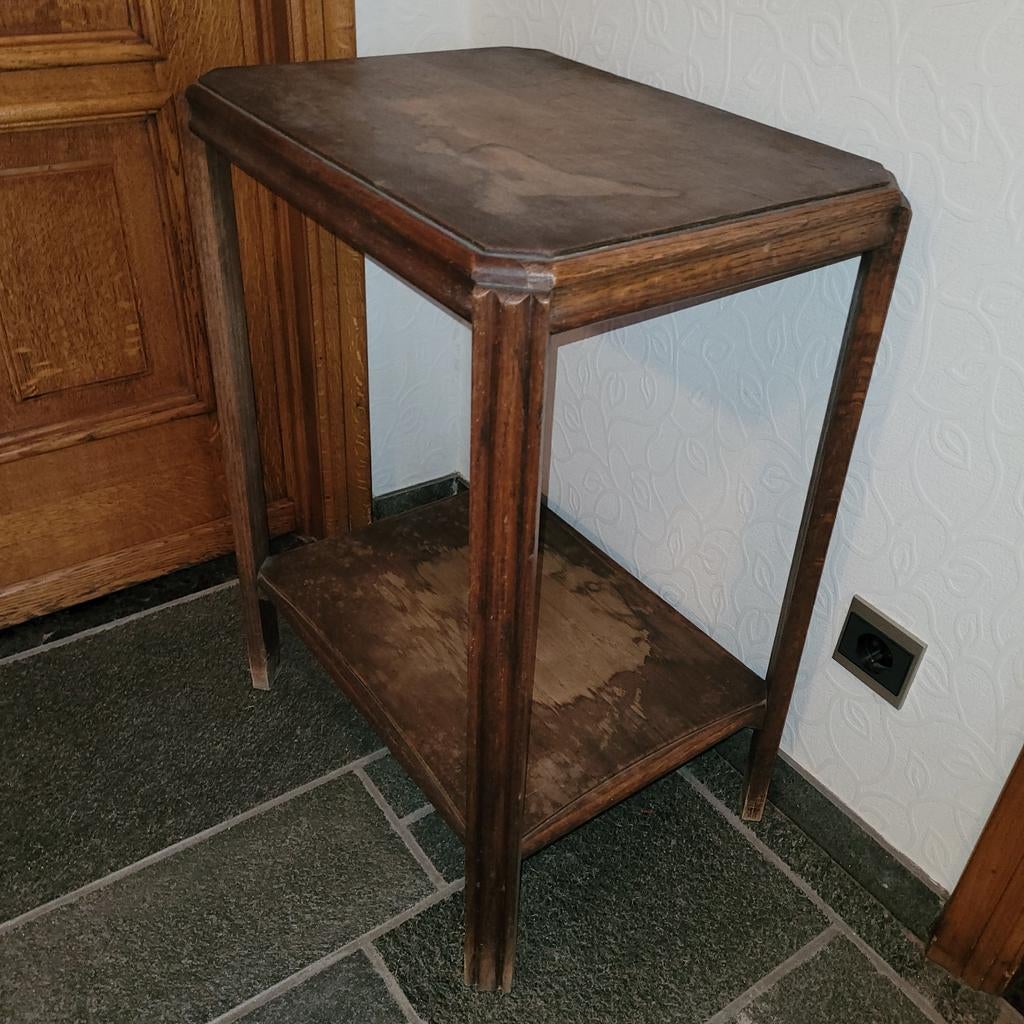 antiek oud tafeltje, Ophalen