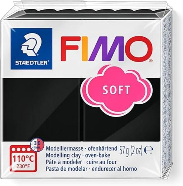 FIMO Soft modelleerklei | 57 gram | zwart | Nieuw, Hobby en Vrije tijd, Overige Hobby en Vrije tijd, Nieuw, Verzenden