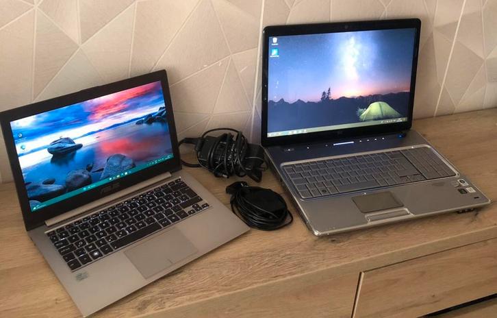 2x laptops, Computers en Software, Windows Laptops, Zo goed als nieuw, 4 GB, Ophalen of Verzenden