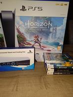 🚨PS5 825GB disc + 1TB SSD, cooling fan + staander + games🚨, Ophalen of Verzenden, Zo goed als nieuw, Playstation 5