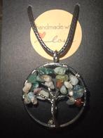 Ketting Levensboom, Handtassen en Accessoires, Kettingen, Nieuw, Ophalen of Verzenden, Steen of Mineraal, Met edelsteen