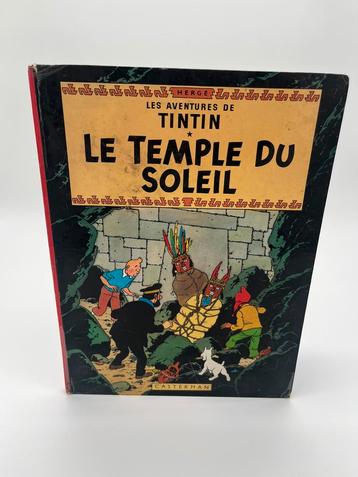 Tintin Le Temple Du Soleil B36 1966 - Hergé Casterman 