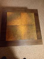 Vierkant tafeltje met 4 tegels, Huis en Inrichting, Zo goed als nieuw, Ophalen, Vierkant