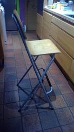 Chaise de bar pliante, Brun, Enlèvement, Utilisé, Une