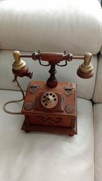 Téléphone ancien en bois, Enlèvement, Utilisé