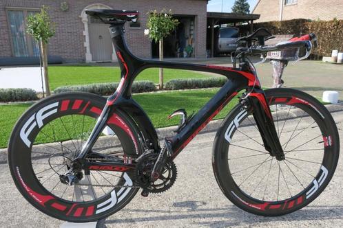 TE KOOP : RIDLEY Dean tijdritfiets, Fietsen en Brommers, Fietsen | Racefietsen, Zo goed als nieuw, Meer dan 20 versnellingen, Carbon