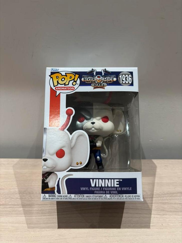 Vinnie #1936 Funko Pop! Biker Mice Mars, Verzamelen, Poppetjes en Figuurtjes, Ophalen of Verzenden