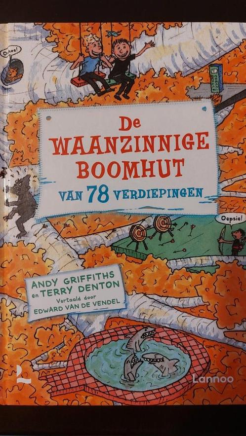 Terry Denton - De waanzinnige boomhut van 78 verdiepingen, Boeken, Kinderboeken | Jeugd | onder 10 jaar, Zo goed als nieuw, Ophalen of Verzenden