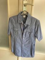 Hemd met korte mouwen leeftijd 10 jaar, Kleding | Dames, Blouses en Tunieken, Ophalen, Zo goed als nieuw, Blauw