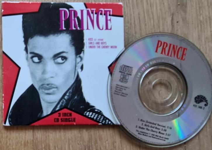 PRINCE - Kiss / Girls and boys / Cherry moon (3# CD), Cd's en Dvd's, Cd's | Pop, 1980 tot 2000, Ophalen of Verzenden