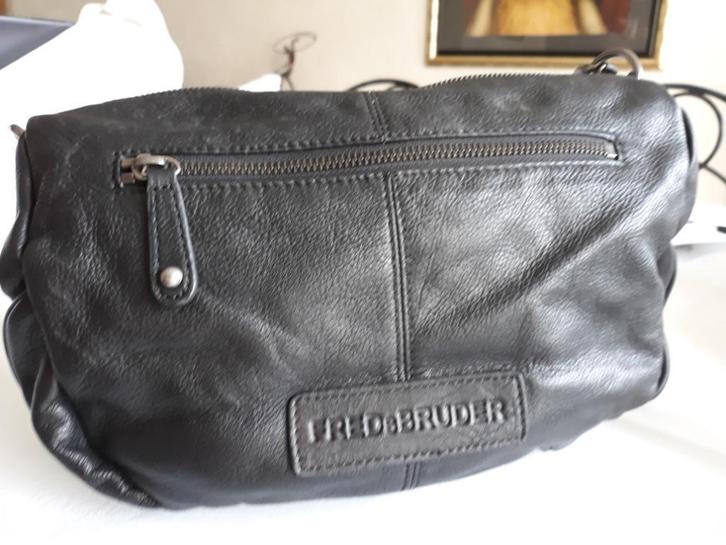 Fredsbruder handtas, Handtassen en Accessoires, Tassen | Damestassen, Nieuw, Handtas, Zwart, Ophalen of Verzenden