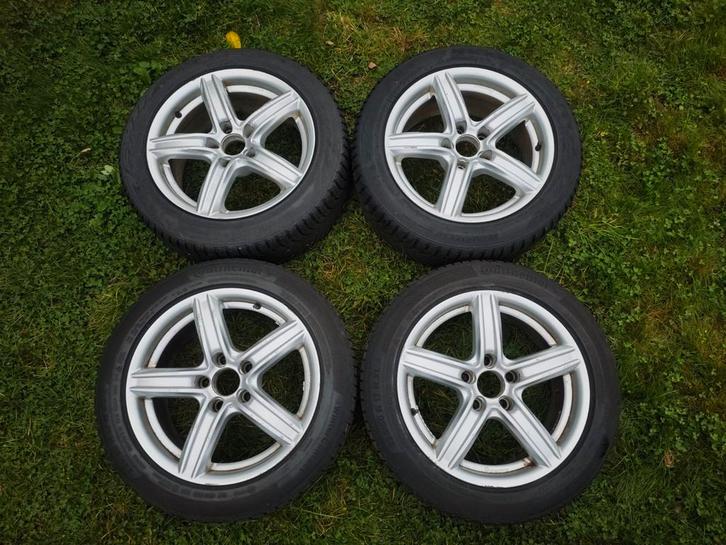 Winterbanden 225 50 R17 op alu velgen BMW, Auto-onderdelen, Banden en Velgen, Band(en), Winterbanden, 17 inch, 225 mm, Personenwagen