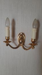 Appliques en bronze doré, Maison & Meubles, Lampes | Appliques, Enlèvement, Utilisé