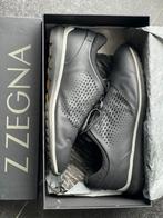 Zegna (noire) US 10 (EU 43) - Made in Italy, Enlèvement ou Envoi, Porté, Baskets, Noir