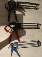 3x Silicone pompen (Kitpistool), Ophalen, Gebruikt