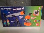 Bresser junior telescoop en microscoop, Audio, Tv en Foto, Optische apparatuur | Telescopen, Ophalen of Verzenden, Zo goed als nieuw