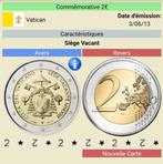 2€ commémorative Vatican 2013, Ophalen, Vaticaanstad, Setje