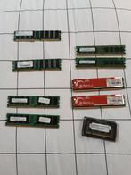 Lot de 9 barrettes de RAM, Informatique & Logiciels, Mémoire RAM, Comme neuf, Enlèvement ou Envoi